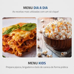Forno de Micro-ondas Mondial Line MO-02-34-E com Função Manter Aquecido Cinza Espelhado - 34L