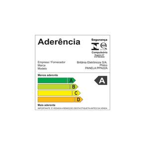 Panela Philco PPN22A com Tampa de Vidro e Revestimento Antiaderente Redstone 22cm - Cinza e Vermelha