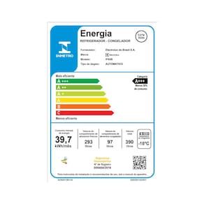 Geladeira Electrolux Frost Free Inverter 390L IF43B Duplex Efficient com AutoSense e Painel Digital - Black Inox Look