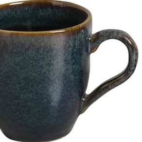 Conjunto de Canecas Porto Brasil Orgânico Oceano em Stoneware Azul 273 ml - 4 Peças - 1