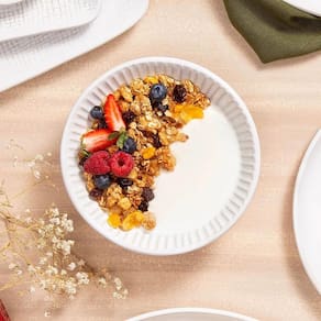 Conjunto de Cumbucas Porto Brasil Linhas New White 370ml - 6 Peças - 2