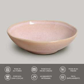 Conjunto de Cumbucas Porto Brasil Orgânico Litchi 520ml - 6 Peças - 2