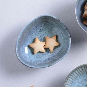 Conjunto de Cumbucas Ovais Porto Brasil Orgânico Brezze Azul 265ml - 6 Peças - 2