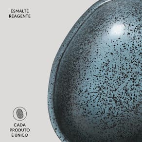 Conjunto de Cumbucas Oval Porto Brasil Orgânico Night Sky 265ml - 6 Peças - 3