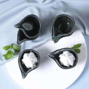 Conjunto de Molheiras Ovais Porto Brasil Orgânico Night Sky 40ml – 6 Peças - 3