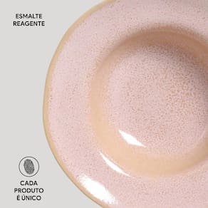 Conjunto de Pratos de Sobremesa Porto Brasil Orgânico Litchi 250ml - 4 Peças - 3