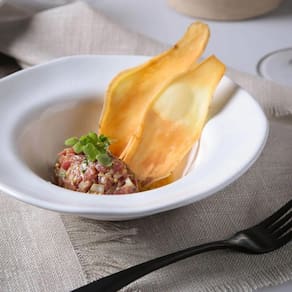 Conjunto de Pratos de Sobremesa Porto Brasil Orgânico New White 250ml - 4 Peças - 2