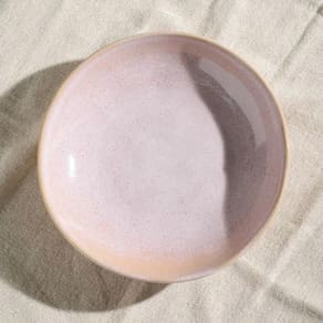 Conjunto de Pratos Fundos Porto Brasil Bio Litchi Rosa Claro 830ml – 6 Peças - 3