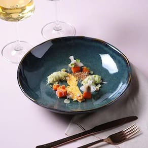 Conjunto de Pratos Fundos Porto Brasil Bio Oceano 830ml – 6 Peças - 1