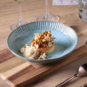 Conjunto com 6 Pratos Fundos Porto Brasil Linhas Breeze em Stoneware 22,5cm – Azul - 2