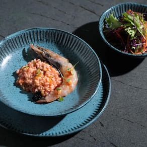 Conjunto de Pratos Fundos Porto Brasil Linhas Night Sky Azul 830ml - 6 Peças - 1