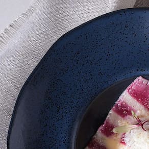 Conjunto de Pratos para Massa Porto Brasil Orgânico Night Blue 450ml - 4 Peças - 2