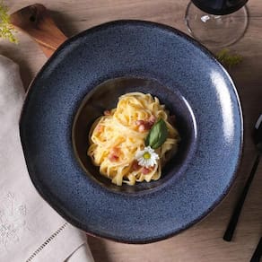 Conjunto de Pratos para Massa Porto Brasil Orgânico Titanium 450ml - 4 Peças - 3