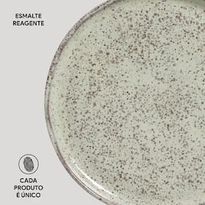 Conjunto de Pratos para Pão Porto Brasil Bio Pistache - 6 Peças - 3