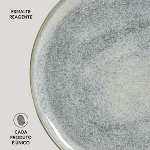 Conjunto de Pratos Rasos Porto Brasil Bio Green Granite 29cm - 6 Peças - 2