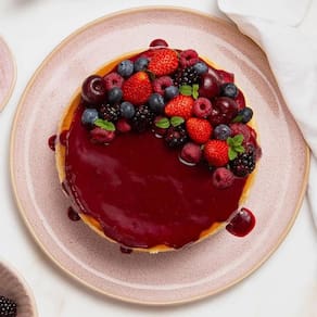 Conjunto de Pratos Rasos Porto Brasil Bio Litchi Rosa Claro 29cm – 6 Peças - 2