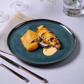 Conjunto de Pratos Rasos Porto Brasil Bio Oceano Azul 27,5cm - 6 Peças - 1