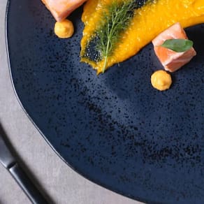 Conjunto de Pratos Rasos Porto Brasil Orgânico Night Blue 26,5cm - 6 Peças - 2