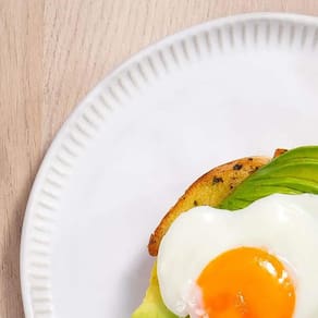 Conjunto de Pratos de Sobremesa Porto Brasil Linhas New White 21,5cm - 6 Peças - 2