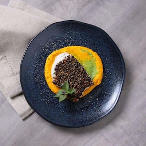 Conjunto de Pratos de Sobremesa Porto Brasil Orgânico Night Blue 19,5cm - 6 Peças - 1