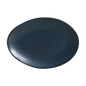 Conjunto de Pratos de Sobremesa Ovais Porto Brasil Orgânico Night Blue 22,5cm - 6 peças - 3