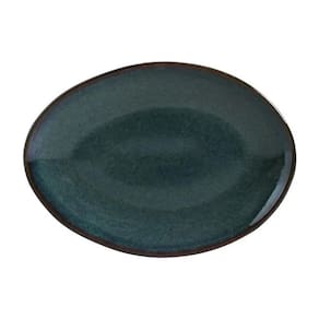 Conjunto de Pratos de Sobremesa Ovais Porto Brasil Orgânico Oceano 22,5cm - 6 peças - 1