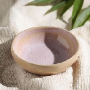 Conjunto de Ramequins Médios Porto Brasil Orgânico Litchi com 6 Peças 70ml – Rosa Claro - 1