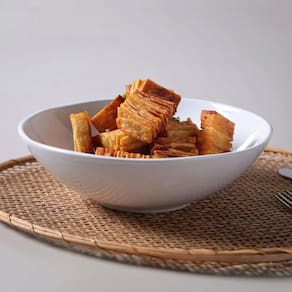 Bowl Médio Porto Brasil Orgânico em Stoneware New White - 1,9 litros - 2