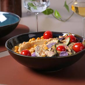 Bowl Médio Porto Brasil Orgânico em Stoneware Oceano - 1,9 litros - 1