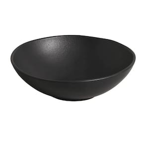 Bowl Médio Porto Brasil Orgânico em Stoneware Preto Matte - 1,9 litros - 2