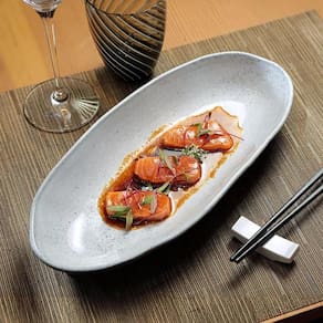 Conjunto de Travessas Ovais Grandes Porto Brasil Orgânico Echo 32x16cm - 4 Peças - 2