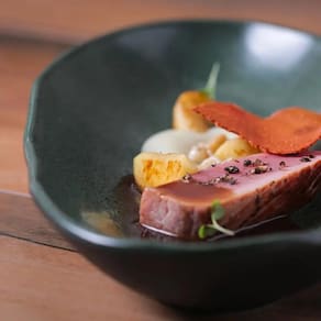 Conjunto de Travessas Ovais Grandes Porto Brasil Orgânico Greenery 32x16cm - 4 Peças - 2