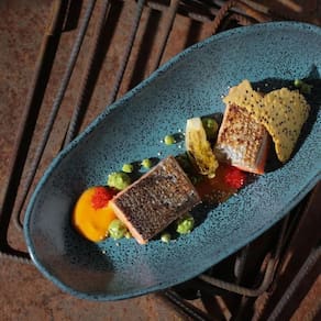 Conjunto de Travessas Ovais Grandes Porto Brasil Orgânico Night Sky 32x16cm - 4 Peças - 3