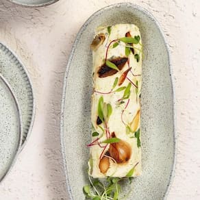 Conjunto de Travessas Ovais Grandes Porto Brasil Orgânico Pistache 32x16cm - 4 Peças - 1