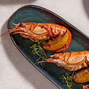 Conjunto de Travessas Oval Rasa Grande Porto Brasil Orgânico Oceano 36x13cm - 4 Peças - 2