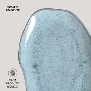 Conjunto de Travessas Oval Rasa Média Porto Brasil Bio Breeze 30x20cm - 4 Peças - 3