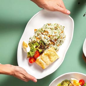 Conjunto de Travessas Oval Rasa Média Porto Brasil Bio New White 30x20cm - 4 Peças - 1