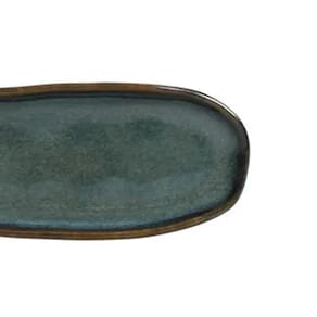 Conjunto de Travessas Ovais Rasas Porto Brasil Orgânico Oceano 16,5x8cm - 4 Peças - 2