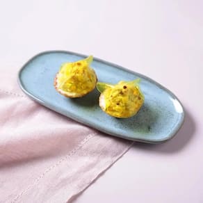 Conjunto de Travessas Ovais Rasas Pequenas Porto Brasil Orgânico Breeze 23x11cm - 4 Peças