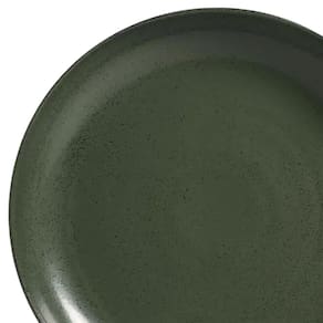 Travessa Redonda Grande Porto Brasil Orgânico Stoneware Greenery 36cm - Verde - 2
