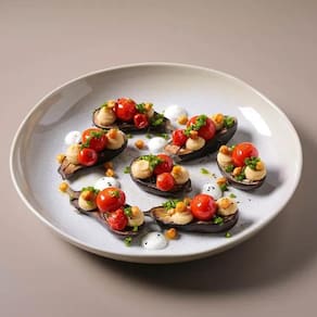 Travessa Redonda Grande Porto Brasil Orgânico Stoneware Latte 36cm - Off White - 1