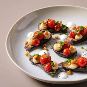 Travessa Redonda Grande Porto Brasil Orgânico Stoneware Latte 36cm - Off White - 3