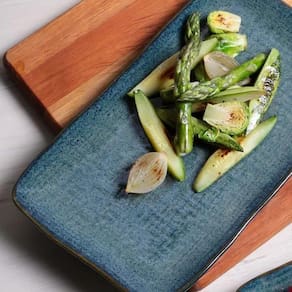 Conjunto de Travessas Retangulares Médias Porto Brasil Juta Oceano 27x16cm - 4 Peças - 2