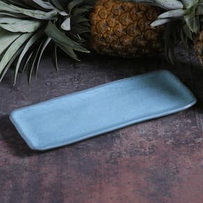 Conjunto de Travessas Retangular Média Porto Brasil Orgânico Breeze 33x13cm - 4 Peças - 1