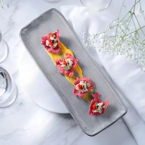 Conjunto de Travessas Retangulares Médias Porto Brasil Orgânico Dust 33x13cm - 4 Peças - 3