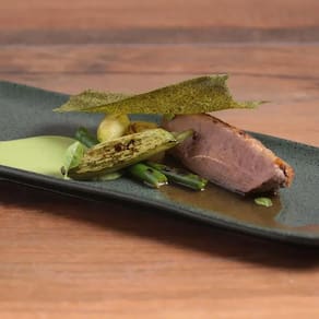 Conjunto de Travessas Retangulares Médias Porto Brasil Orgânico Greenery 33x13cm - 4 Peças - 2