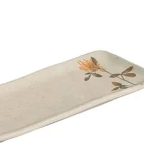 Conjunto de Travessas Retangulares Pequenas Porto Brasil Orgânico Campestre 22x9,5cm - 4 Peças - 2