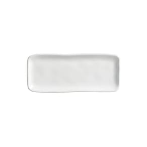 Conjunto de Travessas Retangulares Pequenas Porto Brasil Orgânico New White 22x9,5cm - 4 Peças - 1