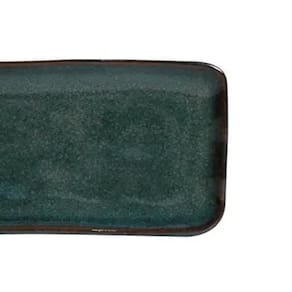 Conjunto de Travessas Retangulares Pequenas Porto Brasil Orgânico Oceano 22x9,5cm - 4 Peças - 1