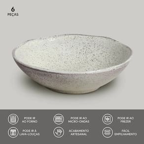 Conjunto de Cumbucas Porto Brasil Orgânico Pistache 520ml - 6 Peças - 2